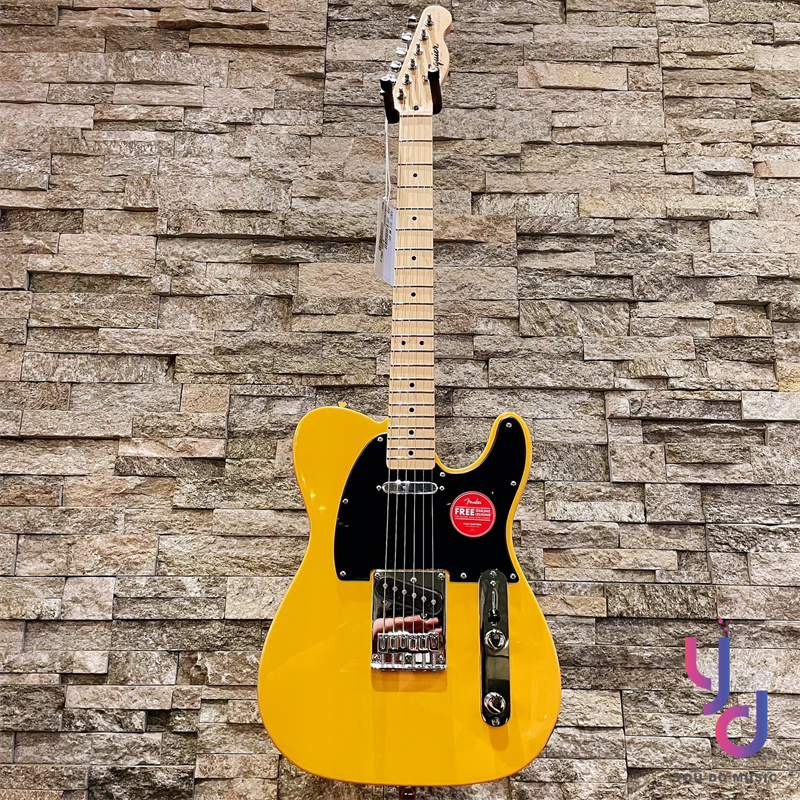 分期免運 贈千元配件/終身保固 Fender Squier Sonic Tele 奶油黃 電吉他 單線圈 復古 經典色