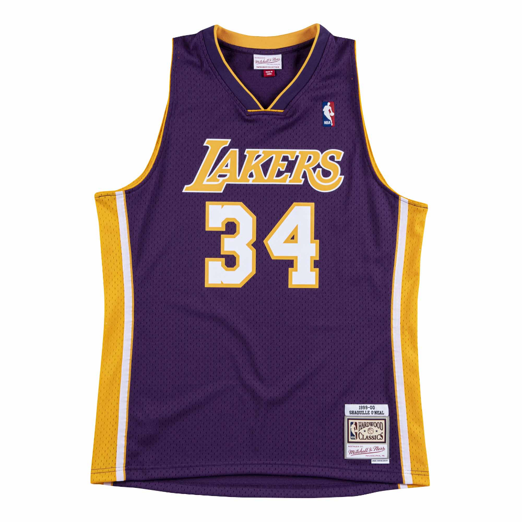 NBA 球迷版球衣 Shaquille O’Neal 1999-00 Road 湖人 紫