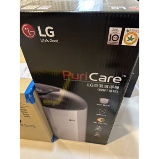 現貨全新未拆 LG 超淨化 空氣清淨機 白色 高階 WIFI版 AS401WWJ1 原廠保固 大白 空氣 清淨機