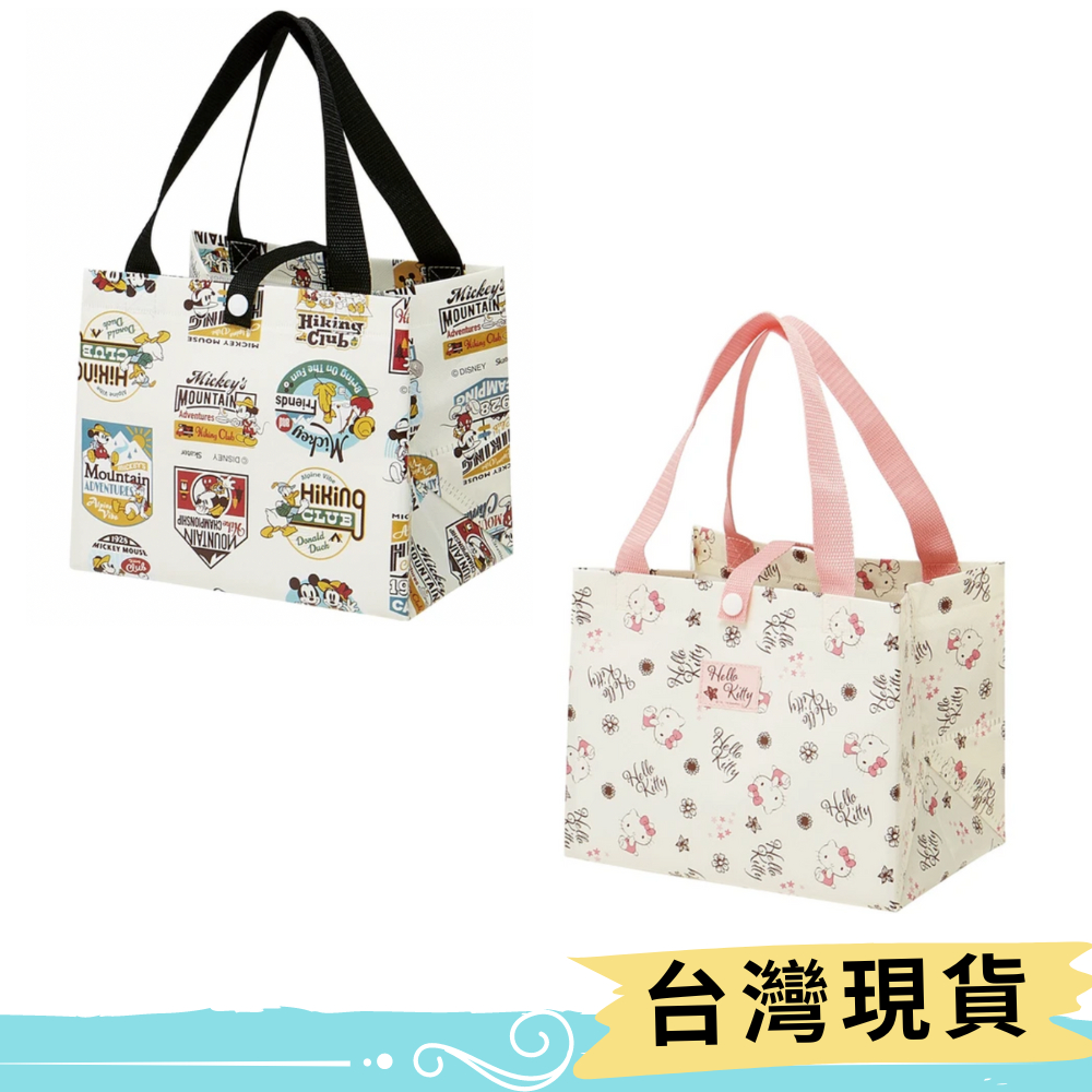 ⚡現貨⚡日本正版Hello Kitty 米奇米妮手提袋/便當袋/購物袋
