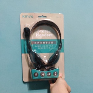 kinyo耳機麥克風帶線式耳機全新