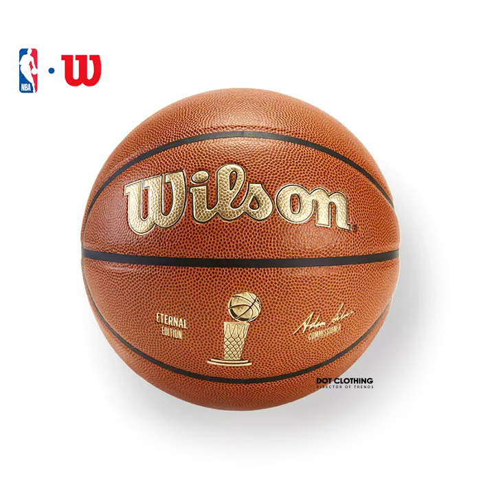 WILSON 威爾勝 NBA 冠軍杯 限定 金標 籃球 全美熱銷 室內外比賽7號 超纖合成皮籃球 DOT聚點