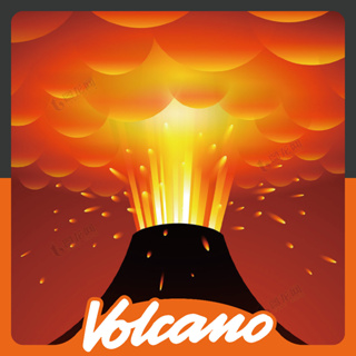 【GET HIGHER】德國 Volcano Hybrid / Volcano Digital Stickers