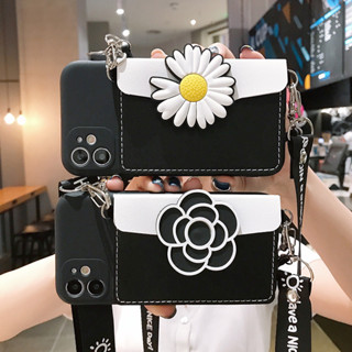 現貨 可愛花朵卡包手機殼三星Samsung S21+ S22+ S23+ S24+ S30+ S25+ S25ULTRA