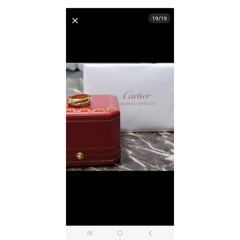 cartier 三環戒