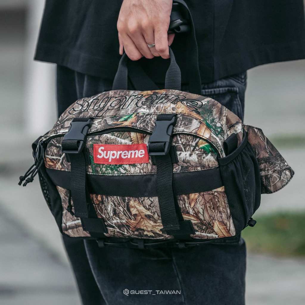 【QUEST】現貨 SUPREME 2019FW 47TH WAIST BAG 手提 腰包 側背包 落葉