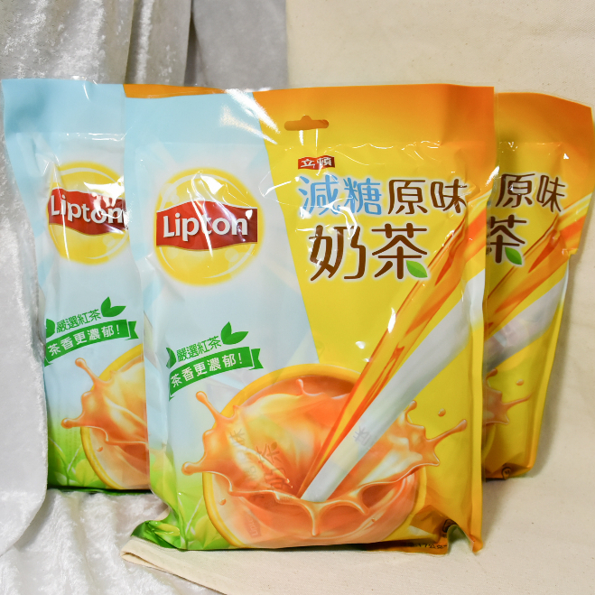 立頓 Lipton / 立頓香濃原味奶茶 / 立頓減糖原味奶茶 /  20單包