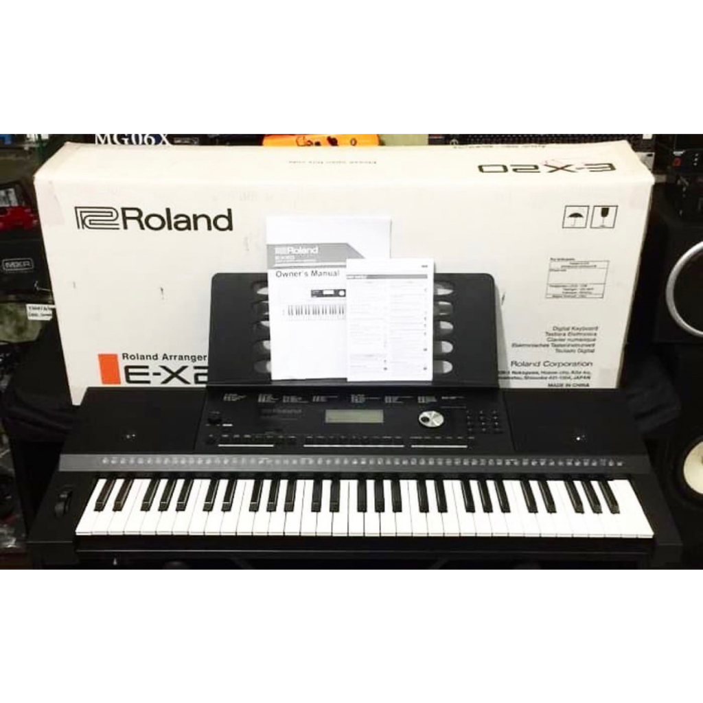音樂聲活圈 | ROLAND E-X20 EX20 電子琴 61鍵電子琴 數位鍵盤 自動伴奏鍵盤
