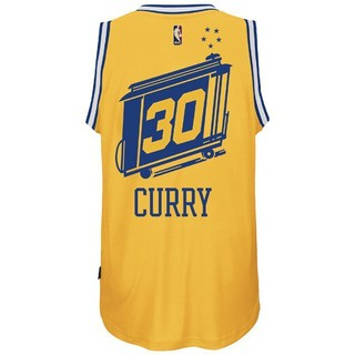 adidas NBA Stephen Curry 金州 勇士隊 復古 球衣 台版 S號