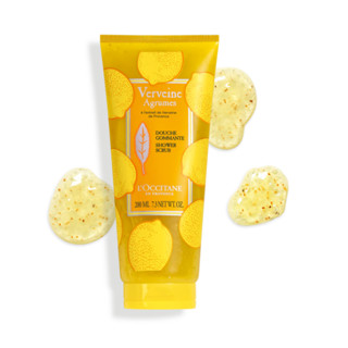 歐舒丹L’OCCITANE 戀夏果漾馬鞭草去角質沐浴膠 有中文標籤 200ml