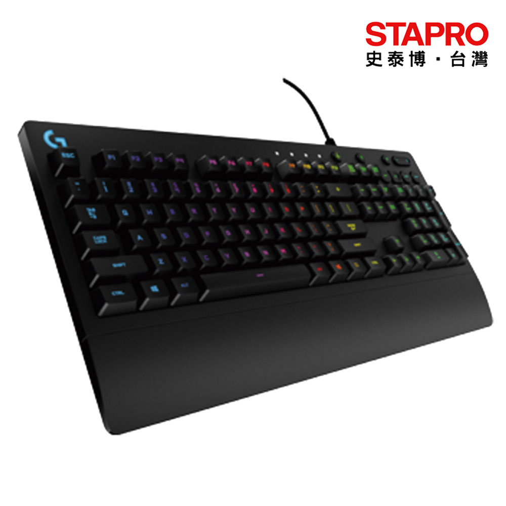 羅技Logitech PRODIGY 遊戲鍵盤 G213 有線 RGB 防潑水 媒體鍵 電競專業鍵盤 防潑水電競鍵盤