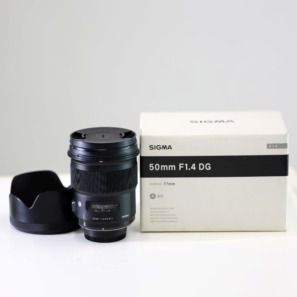 [新優攝影二手良品]Sigma 50mm F1.4 ART for Nikon 盒單全 恆伸公司貨