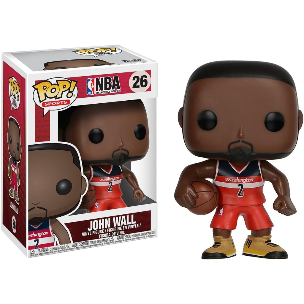 盒損 BEETLE FUNKO POP NBA WIZARDS 華盛頓巫師 JOHN WALL 約翰沃爾