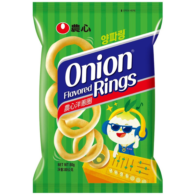 農心 》 洋蔥圈 80G Onion rings 歡樂小點心 韓國 農心洋蔥圈 原味洋蔥圈 餅乾 零食 洋蔥圈