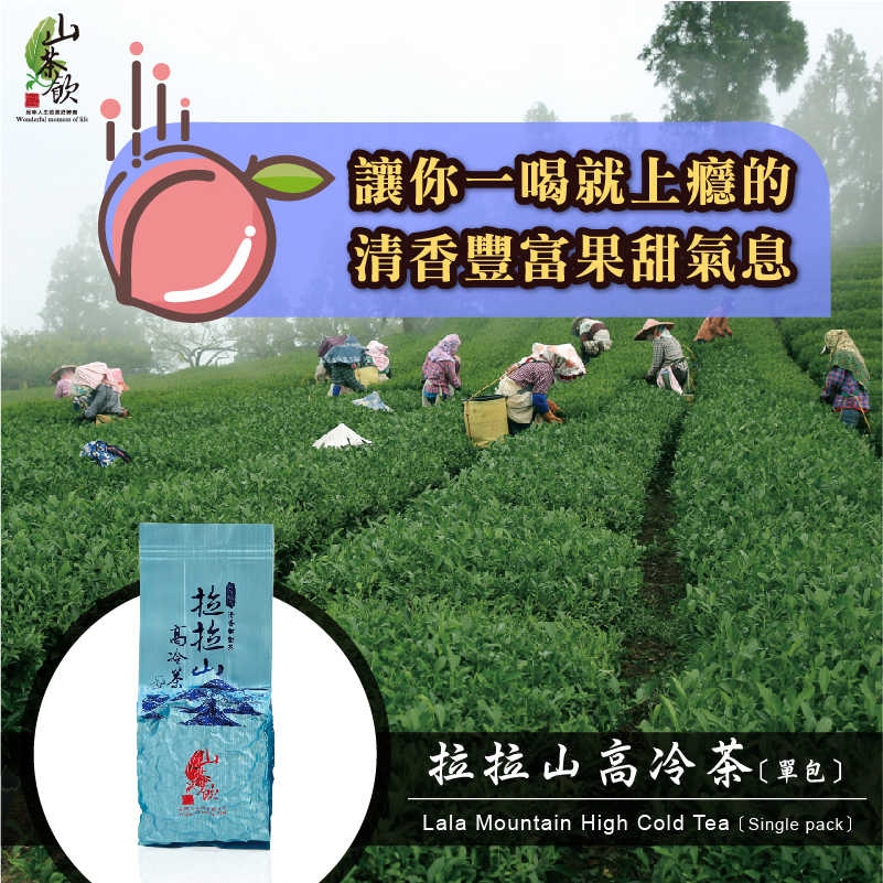 【山茶飲】🌸2024早春茶🌸-果甜拉拉山75g一包 高山茶 / 茶葉 / 烏龍茶 / 台灣茶