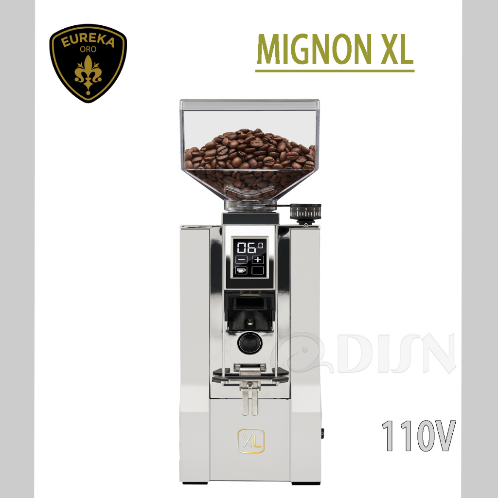 Mignon XL【EUREKA】ORO黃金系列  義式專用款電動磨豆機 (110V) 義大利製造