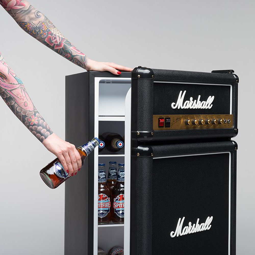 官方正品 Marshall Fridge 仿真經典音箱造型冰箱