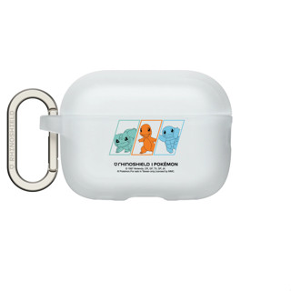 犀牛盾 適用Airpods 4/3/2/1/Pro/Pro 2 防摔保護殼∣寶可夢-第一代御三家