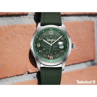 Timberland 天柏嵐 CORNWALL系列 經典復刻石英錶-綠面/42mm TDWGN2237504