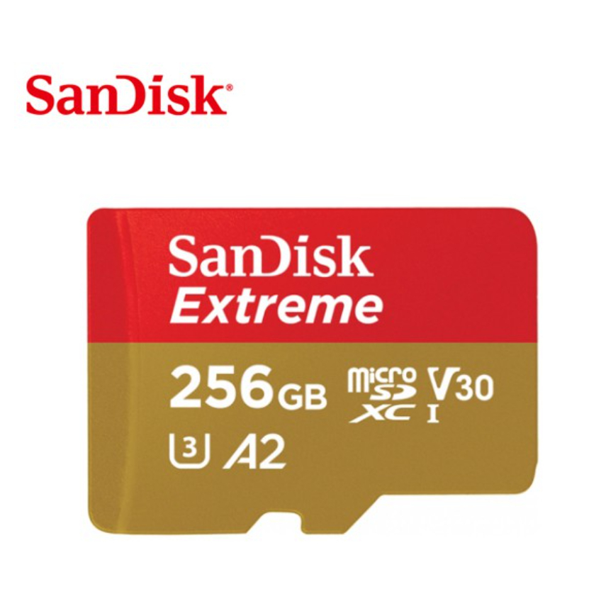 SanDisk Extreme A2 256G microSD 記憶卡