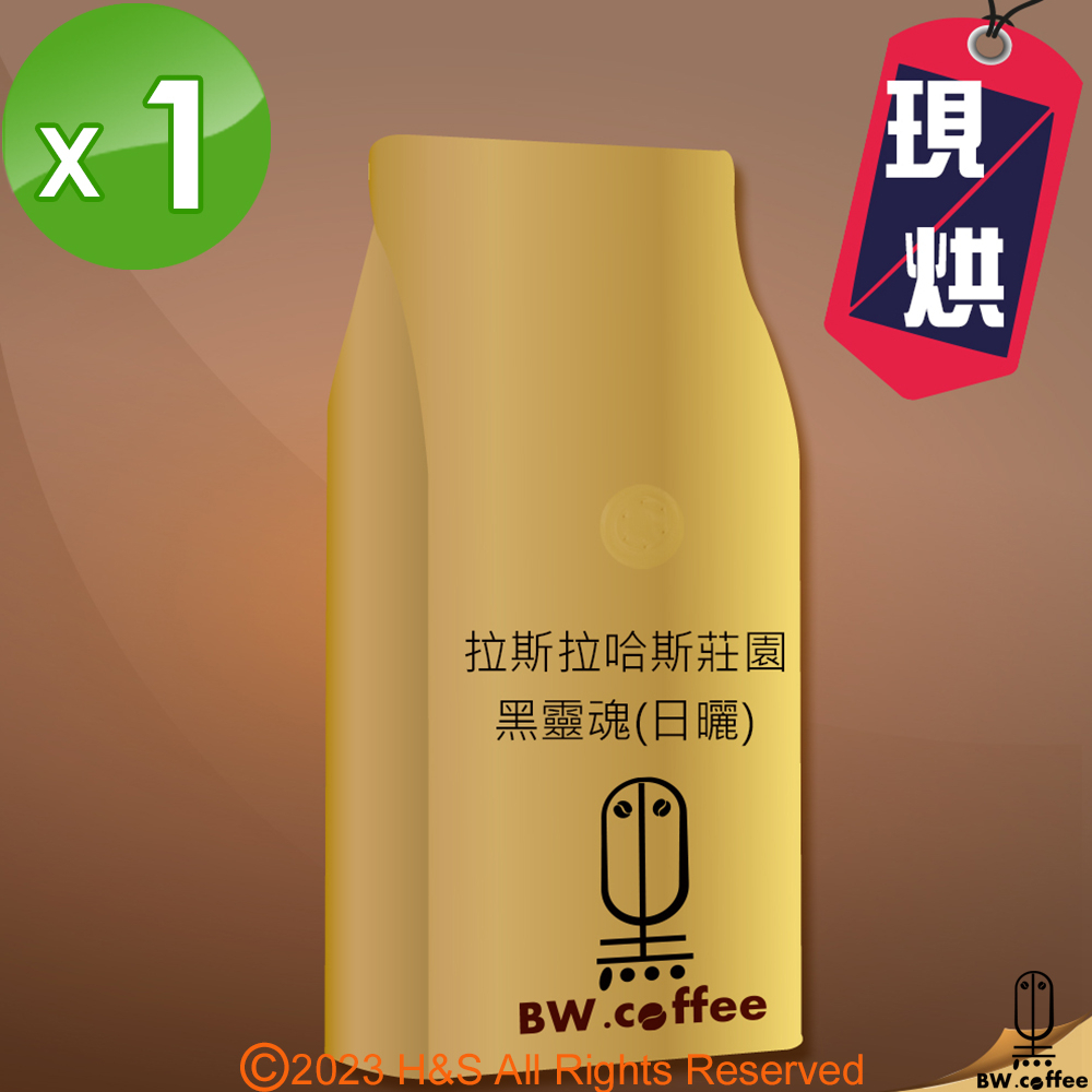 《黑開水》哥斯大黎加拉斯拉哈斯莊園黑靈魂1磅(450克)(日曬式)