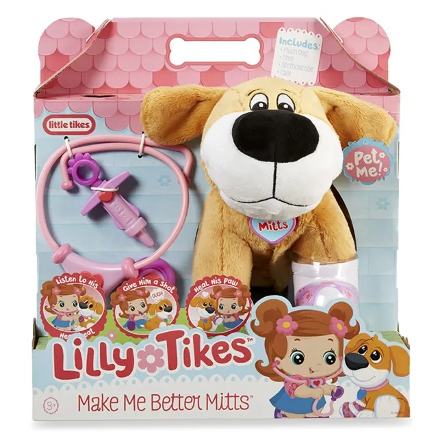 小泰克 Little Tikes Make Me Better Mitts 毛絨互動寵物 莉莉狗狗照護組