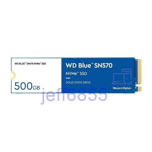 全新_威騰WD 藍標 SN570 500G / 500GB SSD(M.2/PCIe 高速固態硬碟,有需要可代購)