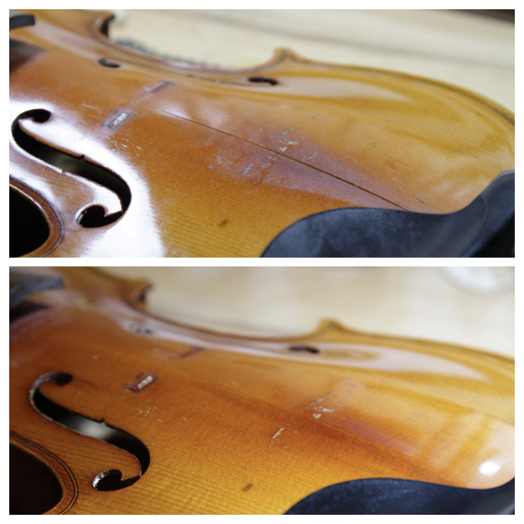 【藝提弦樂】嘉義市專業提琴維修 提琴面板脫膠 琴頸脫膠 指板下陷