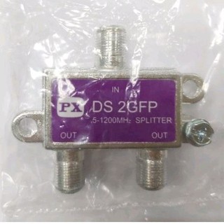 PX大通 DS-2GFP 2路分配器 分配器 第四台用 數位電視