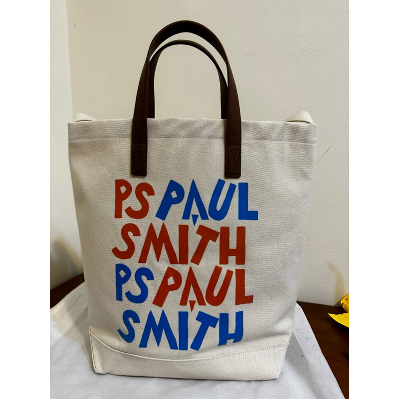 Paul smith 帆布袋 手提 肩背 包 全新日本🇯🇵購入