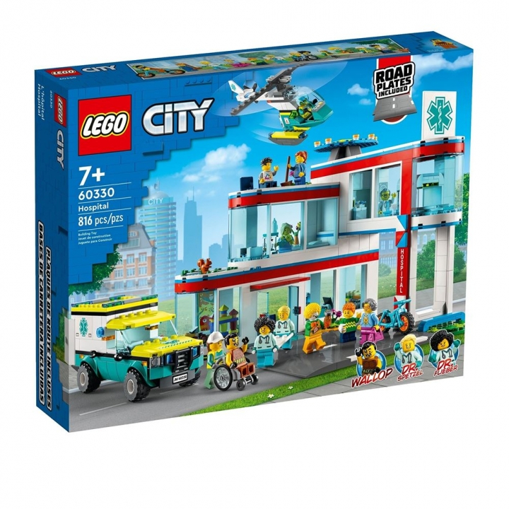 【MIKO米可手機館】樂高 LEGO 城市系列 60330 城市醫院 積木 正版 公司貨 全新