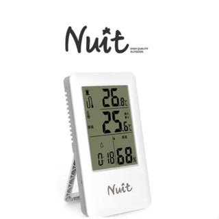 【NUIT 努特】NTF286 溫溼度計 USB充電款 濕度計 溫度計 時鐘 戶外 登山 露營 環保 野營