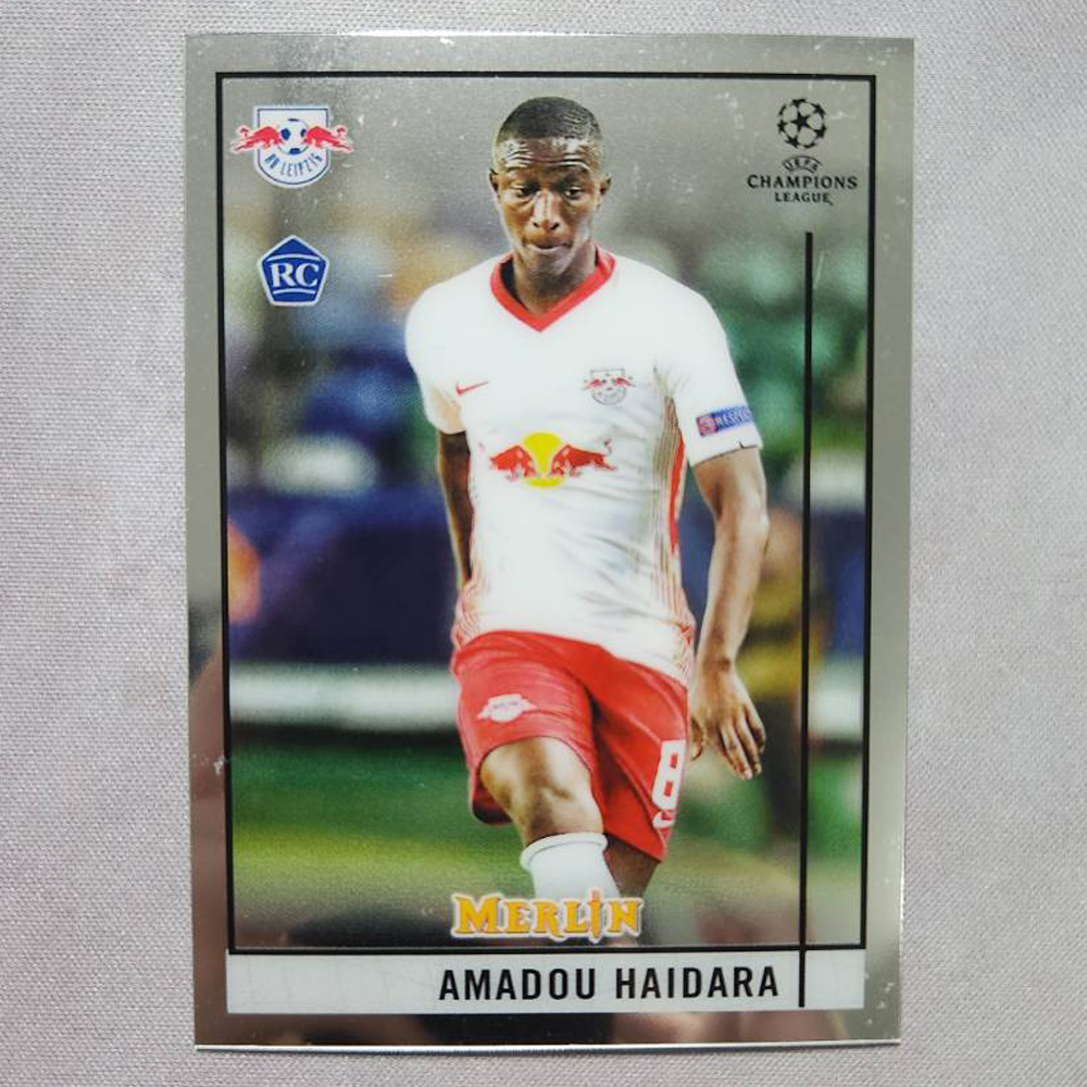 【正版】 2021 UEFA 歐冠聯賽 RB萊比錫 Amadou Haidara 海達拉 Topps RC 足球卡