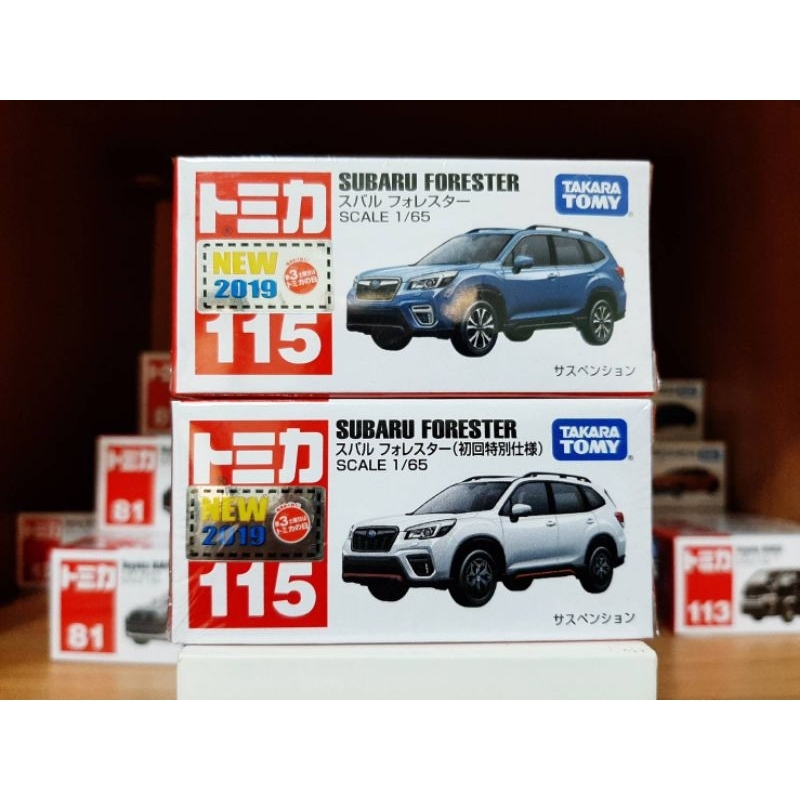 Tomica 115 FORESTER 一組 全新未拆 附膠盒