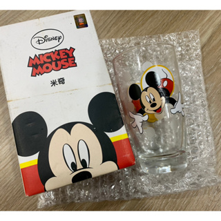 米奇 玻璃水杯 迪士尼飲料杯 Disney 米奇 午後的紅茶 水杯 玻璃杯 玻璃 迪士尼 飲料