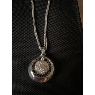 （忠忠娛樂城）水晶圓形鑽石項鍊 Bling Bling（女款）