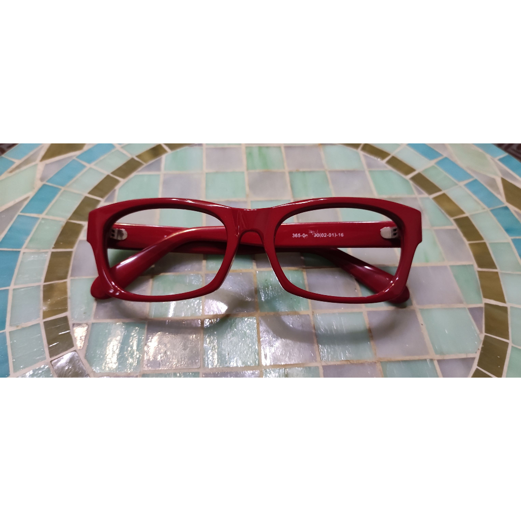 UNIQLO 優衣褲 絕版 紅色 鏡框 墨鏡框 眼鏡框