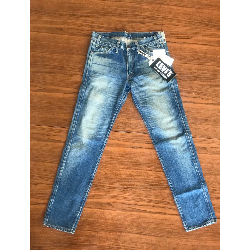 ㊣ Levis Levi’s LVC 1968 (606-68606)低腰窄管褲 大E橘標  日本製（W32 L32)