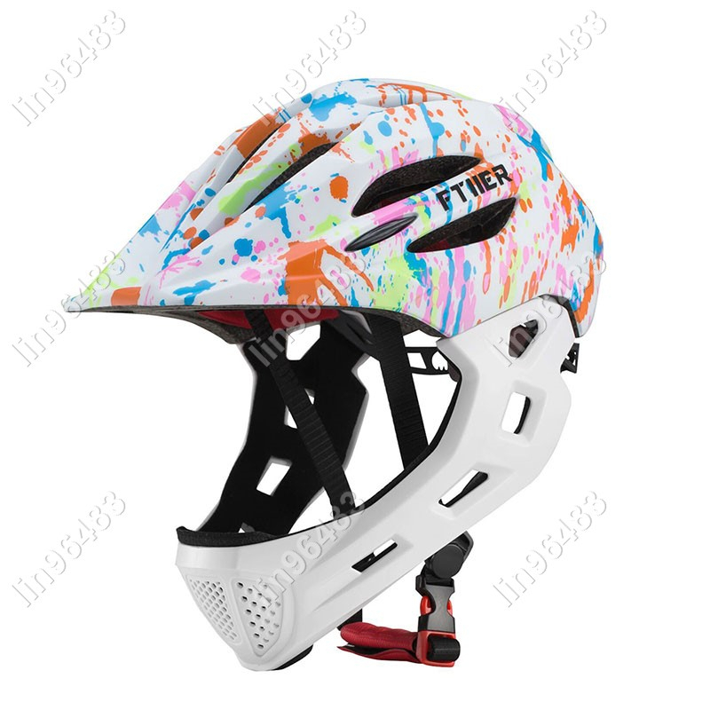 佩琪歡樂購💕安全帽 兒童騎行 滑步車安全帽 兒童塗鴉款全罩式安全帽 溜冰滑輪 ✨lin96483