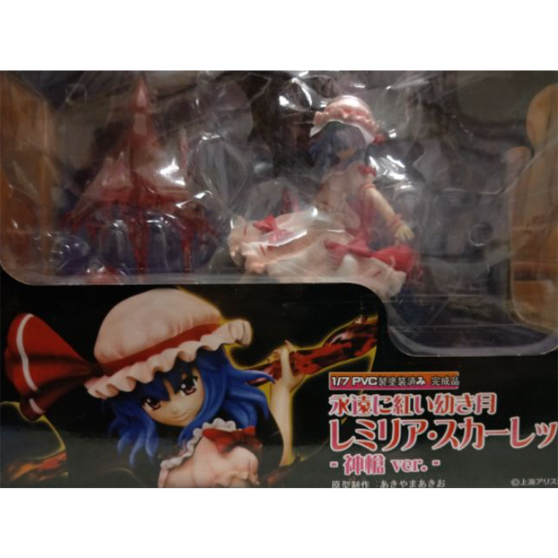 東方 project 神槍 大小姐 公仔 模型 景品 港版 pvc 蕾米莉亞 蕾米莉亞 惡魔 吸血鬼 美少女 蘿莉 幼女