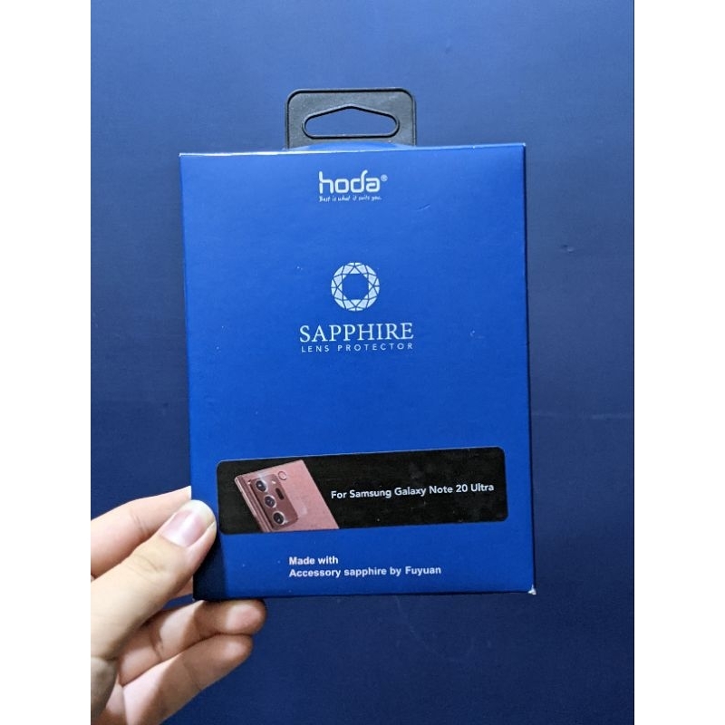 （福利品出清）hoda Galaxy Note20 Ultra  藍寶石 鏡頭保護貼
