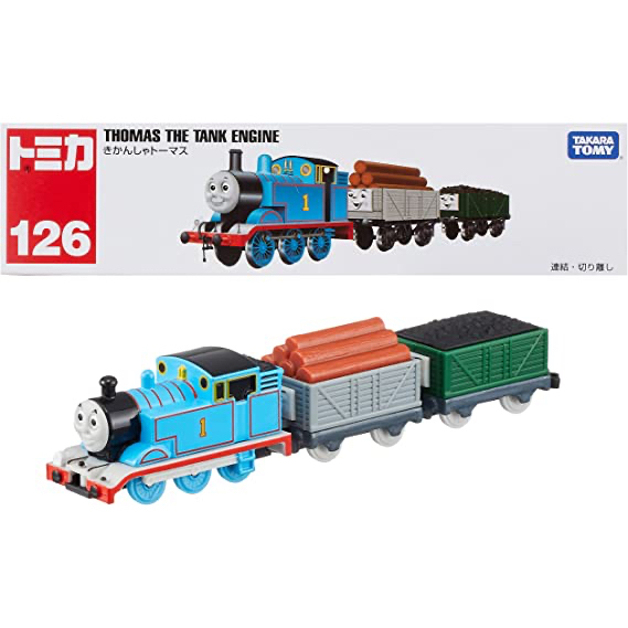 （現貨-日本直購）TOMICA No. 126 湯瑪士 THOMAS 三節小火車 收藏經典 長型車