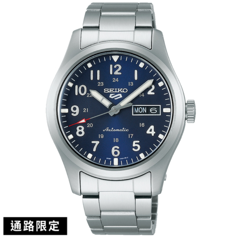{ 信義鐘錶 }SEIKO精工 5 Sports 軍裝風格機械錶 SRPG29/SRPG35 39.4mm