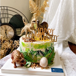 [COMETWO] 恐龍蛋糕 森林系蛋糕 周歲蛋糕 恐龍 造型蛋糕 戚風 奶油 生日蛋糕 客製蛋糕