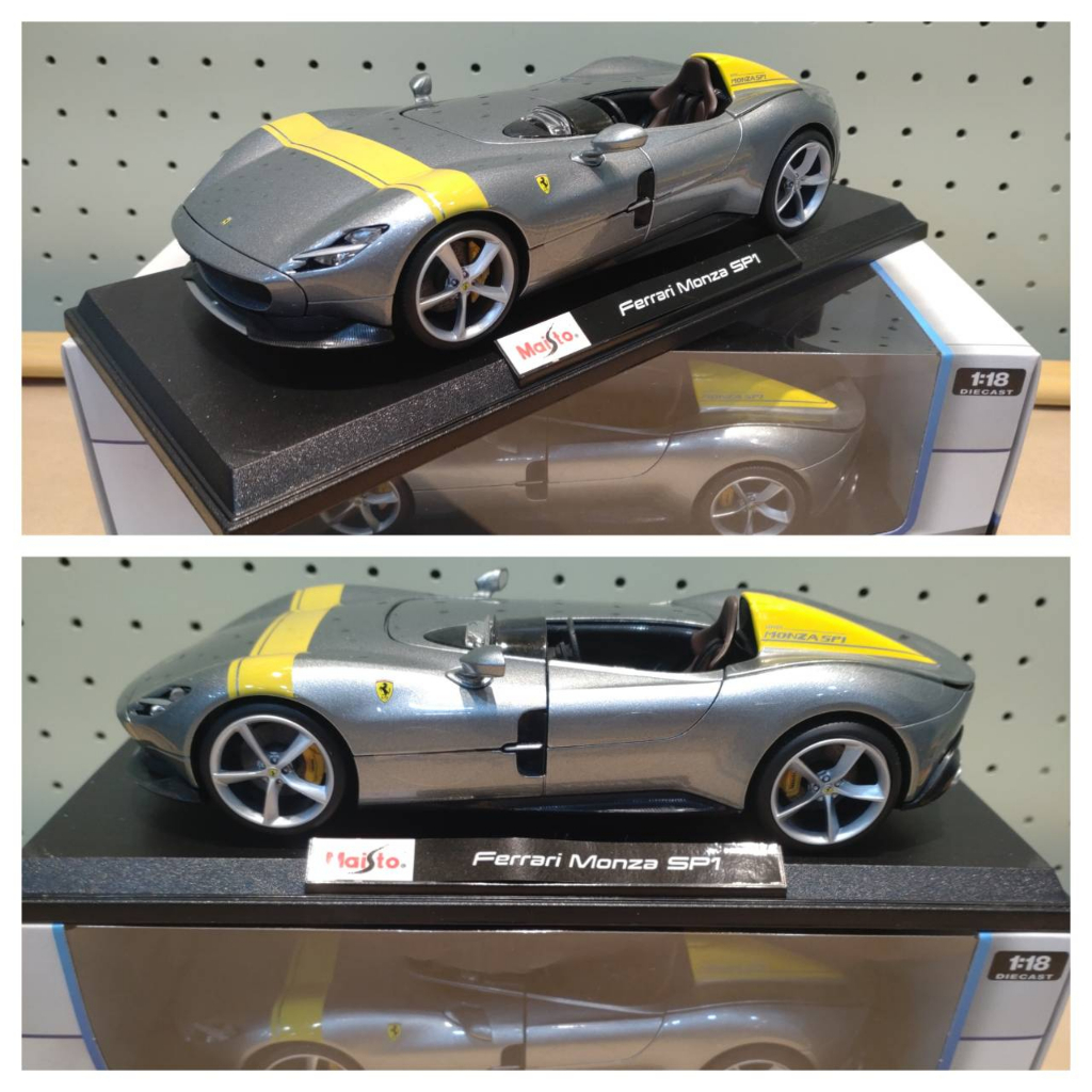 !現貨下殺!【Maisto】COSTCO 好市多 1:18收藏模型車 Ferrari Monza SP1