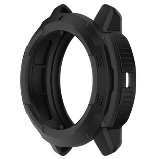 【半包保護殼】適用 Garmin Instinct Crossover Solar 手錶 鎧甲 錶殼 邊框 軟殼