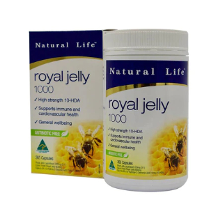 (🐨澳貨紐物)澳洲 Natural Life－蜂王乳 Royal Jelly 1000mg 12mg 10HDA*365