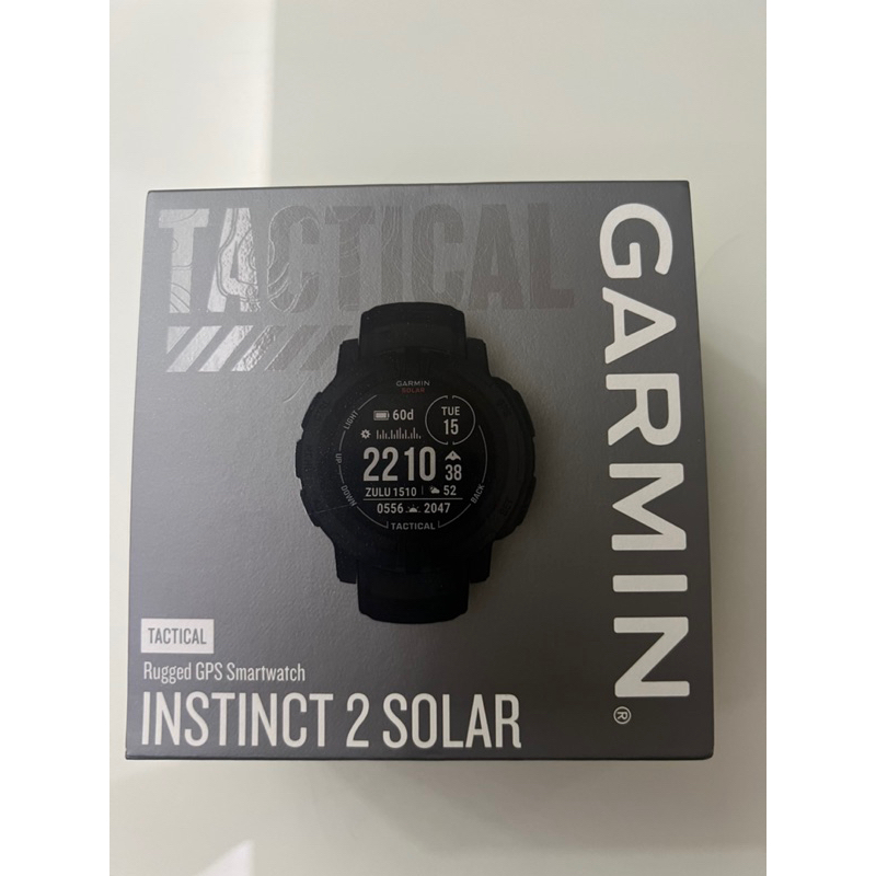 Garmin Instinct 2 Solar - Tactical Edition 本我系列-太陽能GPS智慧腕錶