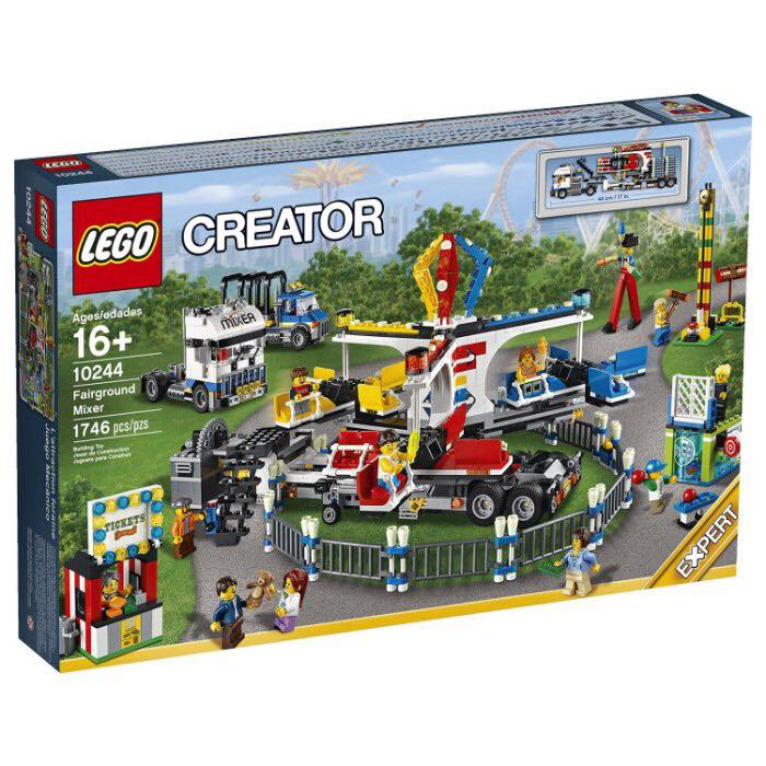 LEGO 樂高積木 10244 CREATOR系列 ✨機動遊樂場 遊樂園嘉年華 全新未拆