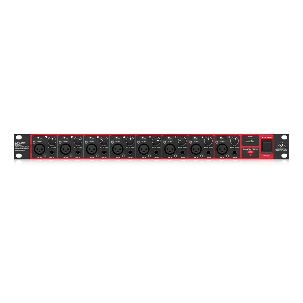 【聊聊 可再優惠】BEHRINGER ADA8200 A/D 轉換介面、ADAT IN/OUT 公司貨 免運！